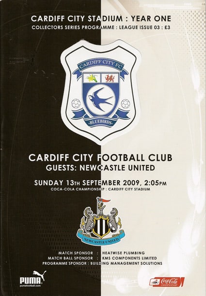 Cardiff City FC v Newcastle United FC